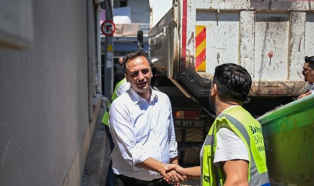 Başkan Eşki Çamdibi'nde sözünü tutuyor