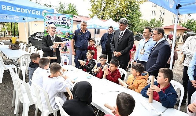 Başkan Kocaman, Derbent'te Çocukların Bilim Heyecanına Ortak Oldu