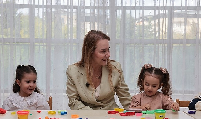 Başkan Mutlu, Oyun Evi miniklerinin yeni dönem heyecanına ortak oldu