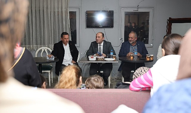 Başkan Selçuk Yıldız, Nuruosmaniye Mahallesi'nde vatandaşlarla buluştu