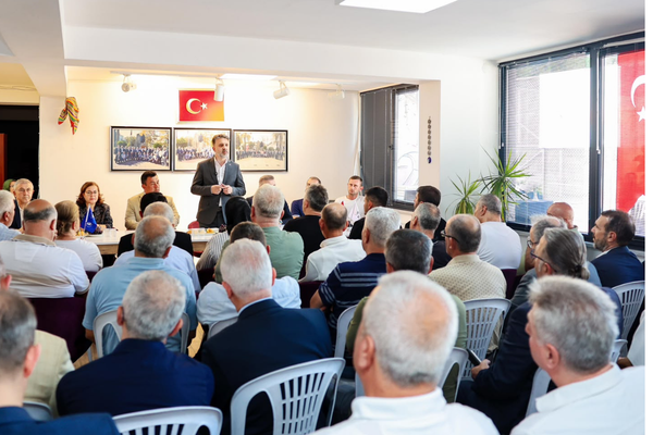 Başkan Vekili Biba'dan Mudanya'da 'eşit hizmet' vurgusu