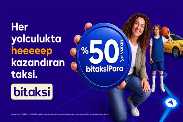 Bitaksi’den her yolculukta yüzde 50’ye varan bitaksiPara kampanyası Bitaksi’den her yolculukta yüzde 50’ye varan bitaksiPara kampanyası
