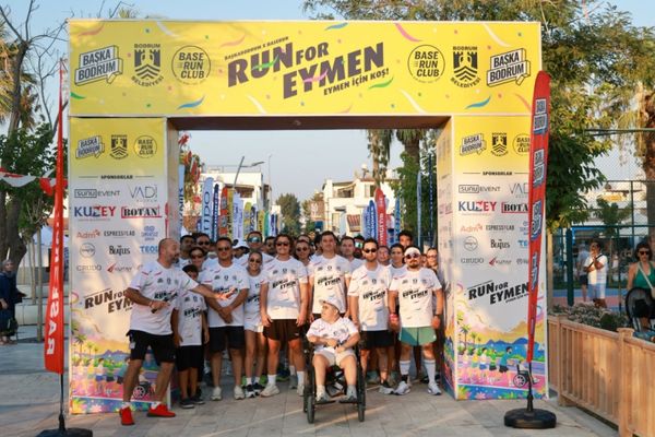 Bodrum’da DMD hastası Eymen için dayanışma koşusu