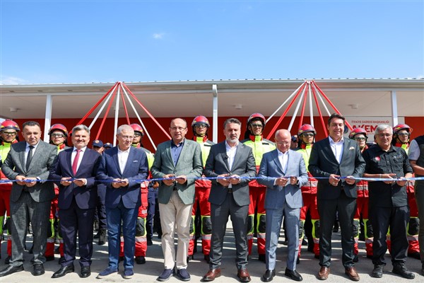 Bursa'da afet hazırlığı kapsamında yeni araç ve tesisler hizmete alındı