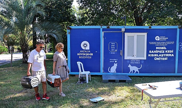  Büyükşehir Belediyesi'nin hayvan dostu çalışmaları sürüyor