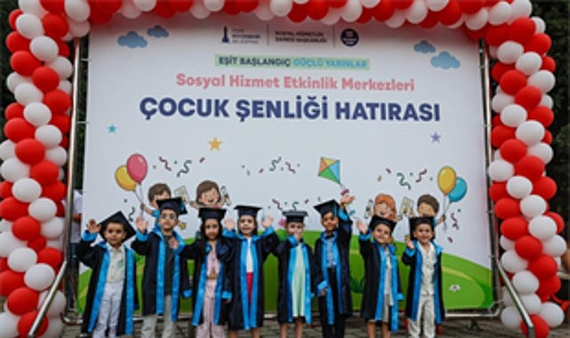 Büyükşehir'den çocuklara yıl sonu şenliği 