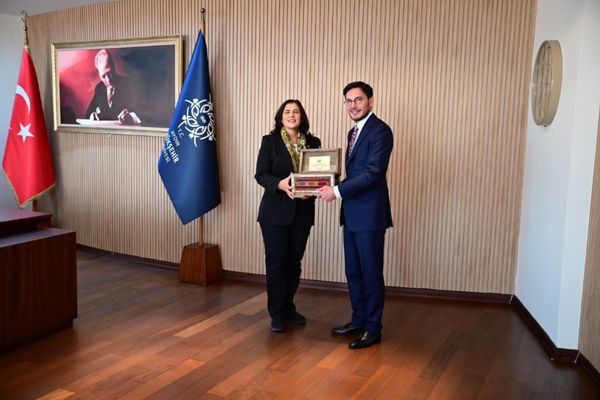 Çerçioğlu, Yazıcıoğlu’nu ağırladı Çerçioğlu, Yazıcıoğlu’nu ağırladı