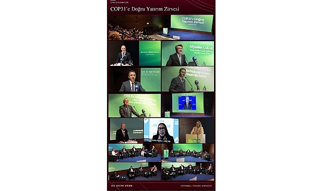 “COP31'e Doğru Yatırım Zirvesi"nde Türkiye'nin uluslararası yeşil yatırımları çekme potansiyeli ve bu alandaki yol haritası ele alındı.