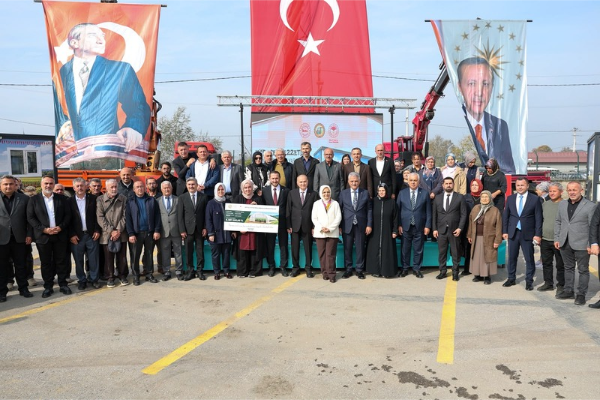 Düzce'de Mobil Mutfak ve Sera Teslim töreni gerçekleştirildi