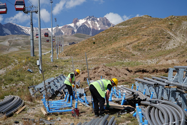 Erciyes'e bin 100 metrelik dağ kızağı geliyor Erciyes'e bin 100 metrelik dağ kızağı geliyor