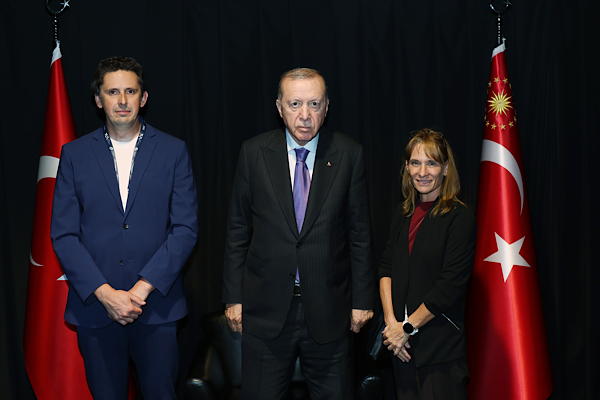 Erdoğan, SpaceX yöneticilerini kabul etti