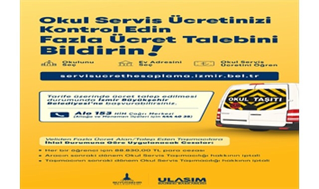 Fazla servis ücreti isteyen taşımacıya ağır yaptırım  