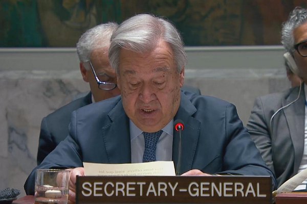 Guterres: Afrika'nın BM Güvenlik Konseyi'nde daimi temsili bulunmuyor Guterres: Afrika'nın BM Güvenlik Konseyi'nde daimi temsili bulunmuyor