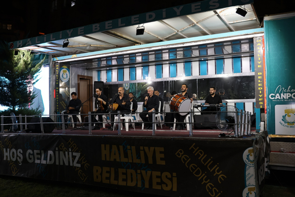 Haliliye'de yaz konserleri ve çocuk şenlikleri mahallelere renk kattı
