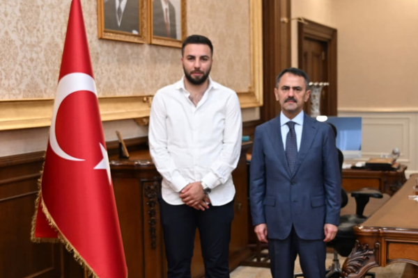 Haydaroğlu Hazır Beton Yönetim Kurulu Başkanı Aykut’tan Vali Aktaş’a ziyaret
