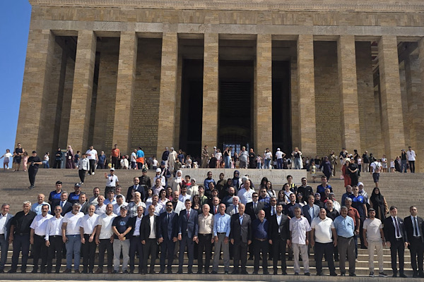 Haymana heyeti, Anıtkabir’i ziyaret etti