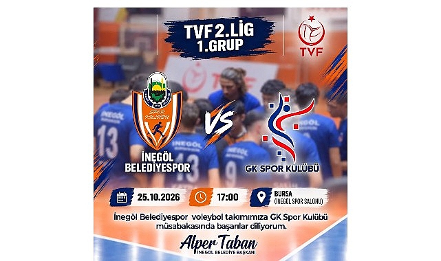 İnegöl Belediyespor Filede Güner Karakaya'yı Konuk Ediyor