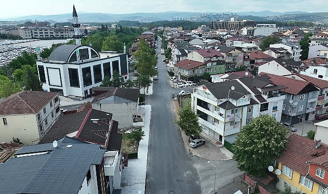Kartepe'de yollar yenilendi, ulaşım rahatladı