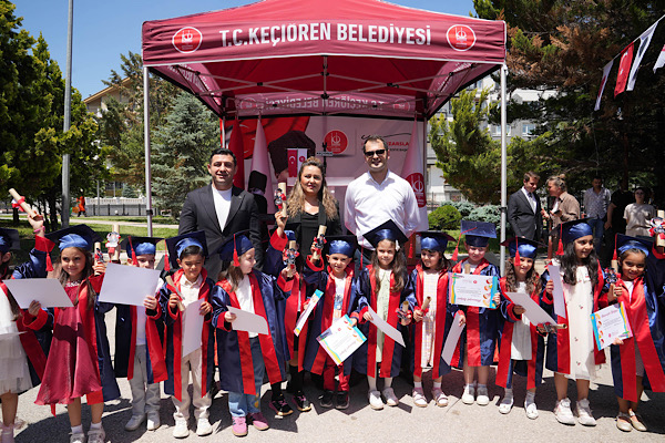Keçiören Belediyesi Çocuk Gelişim Merkezlerinde mezuniyet coşkusu Keçiören Belediyesi Çocuk Gelişim Merkezlerinde mezuniyet coşkusu