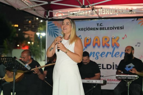 Keçiören parklarda konser coşkusu