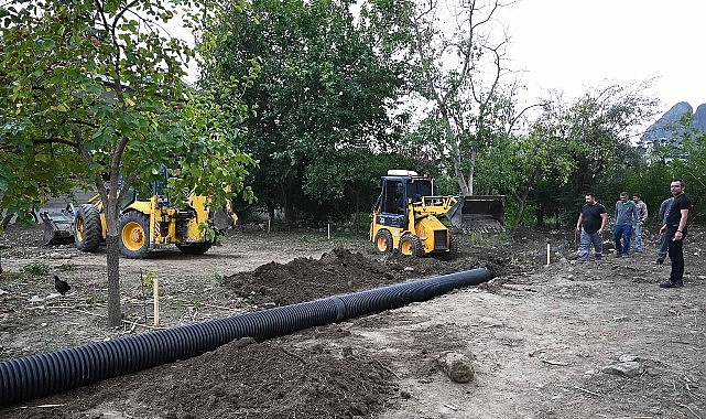Kemer'e yeni parklar kazandırılıyor 