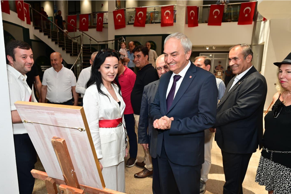 Kepez'de "Şüküfe-i Rayiha” adlı sergi açıldı