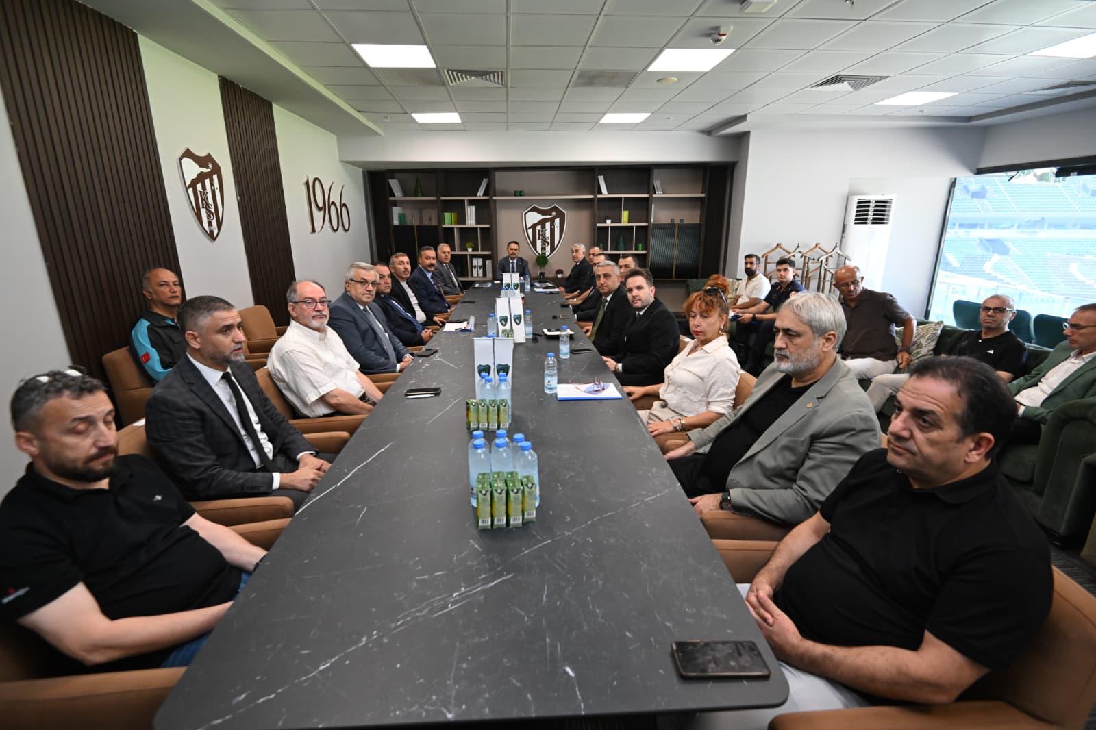 Kocaeli’de spor müsabakaları öncesi güvenlik toplantısı yapıldı