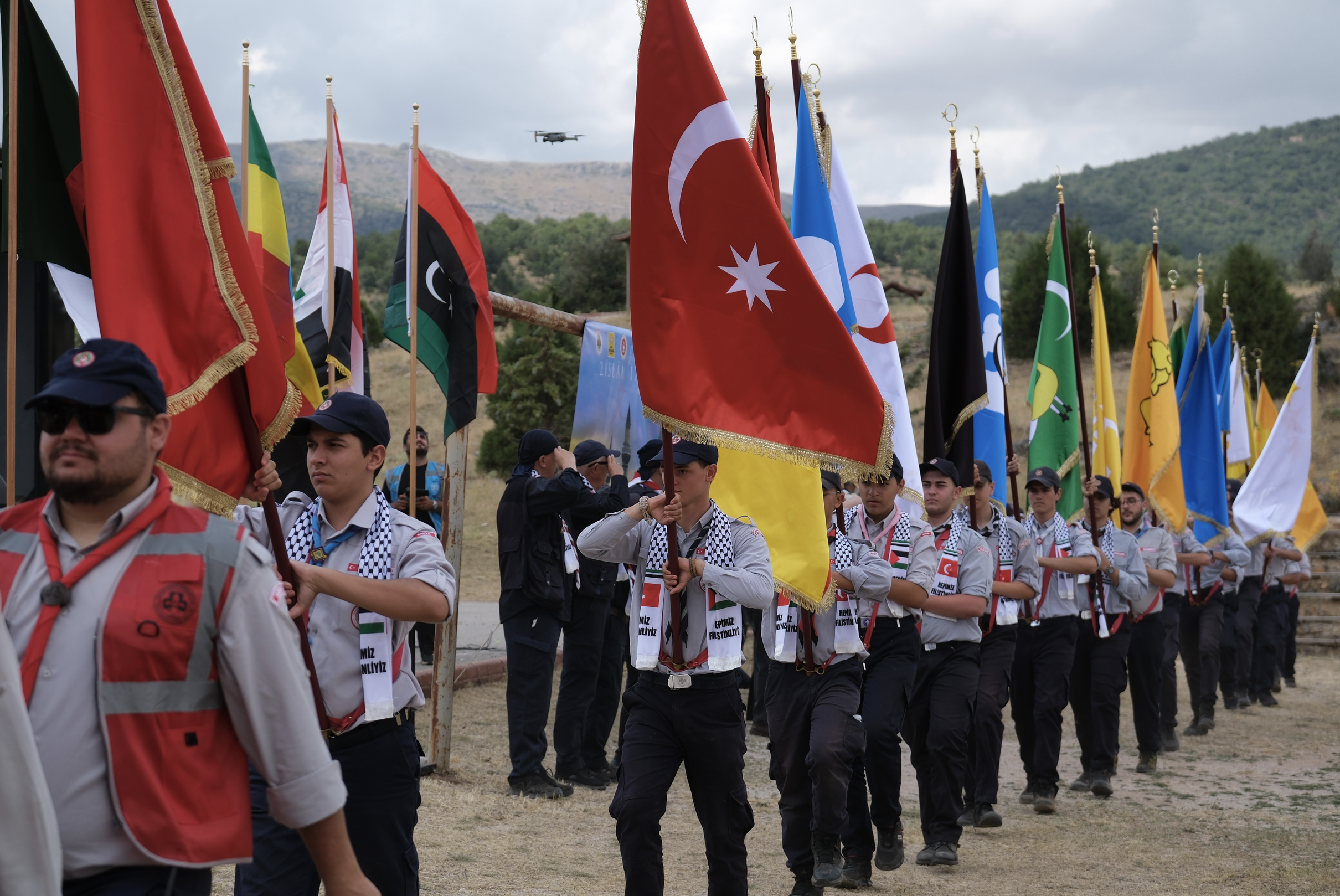 Konya’da 16 ülkeden 2 bin izciyi buluşturan dostluk kampı düzenlendi