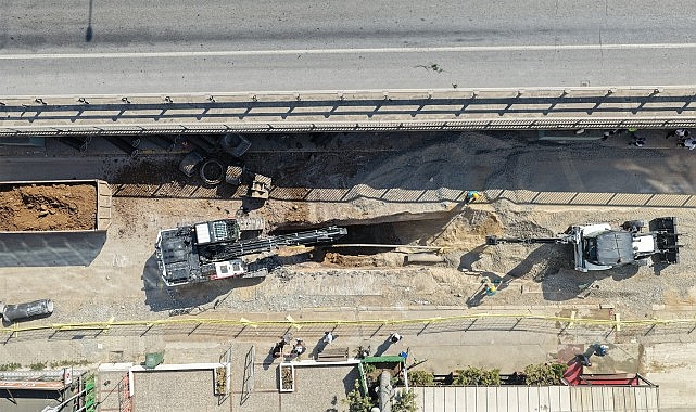 Körfez Cahit Zarifoğlu Caddesi'nde Altyapı Çalışmaları Tamamlandı
