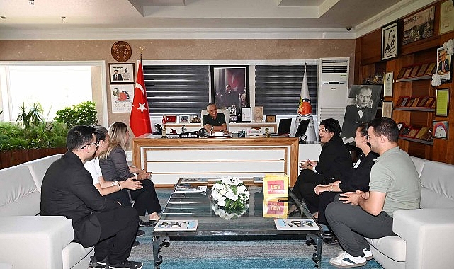 LÖSEV'den Başkan Topaloğlu'na ziyaret LÖSEV'den Başkan Topaloğlu'na ziyaret