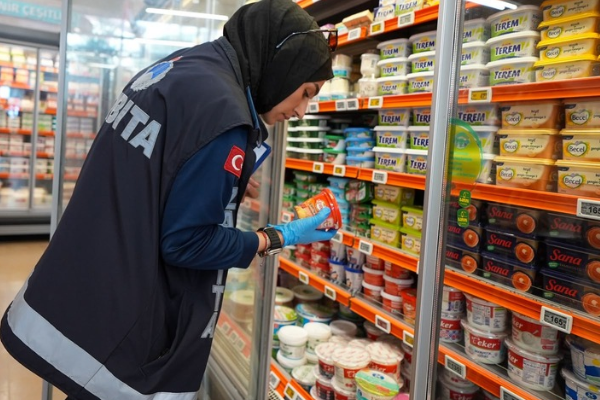 Maltepe Belediyesi Cevizli'de marketleri denetledi