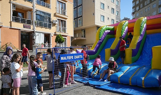 Maltepe'de spor ve oyun şöleni'nin yeni durağı Zümrütevler oldu