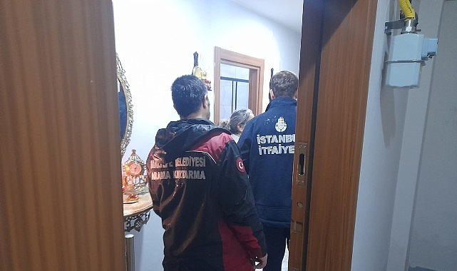 Maltepe'de yağış sonrası gelen ihbarların tamamı çözüme kavuşturuldu