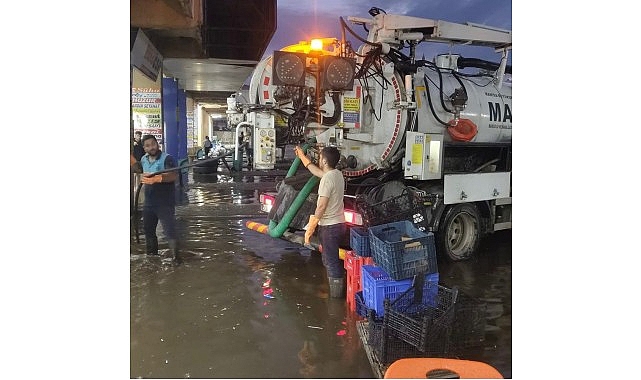 Manisa Büyükşehir Belediyesi'nden Salihli'deki Sel Mağdurlarına Destek  
