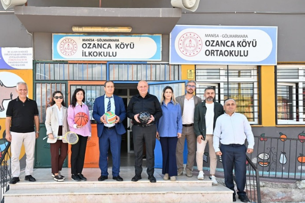 Manisa’da 430 okula spor malzemesi desteği