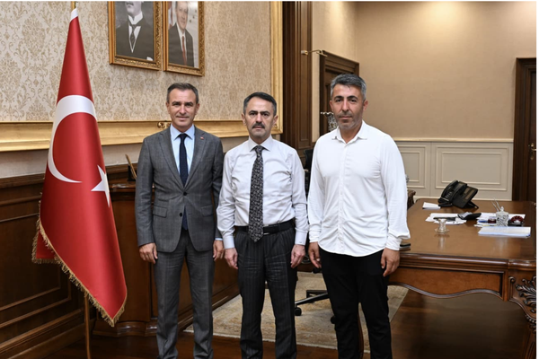 Muhtarlardan Vali Aktaş'a Mevlid-i Şerif daveti Muhtarlardan Vali Aktaş'a Mevlid-i Şerif daveti