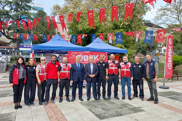 Orhangazi’de afet farkındalığı için meydan uygulaması düzenlendi