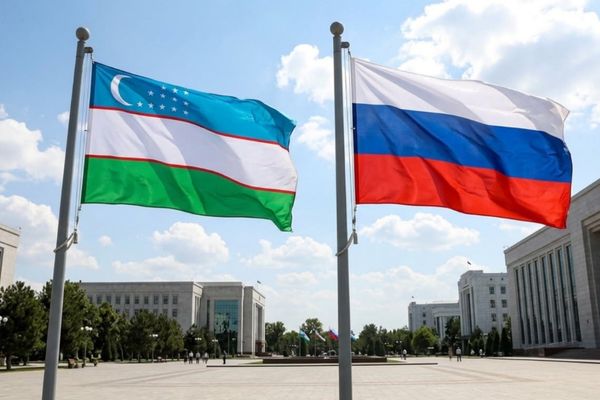 Özbekistan ve Rusya ilişkileri ele alındı Özbekistan ve Rusya ilişkileri ele alındı