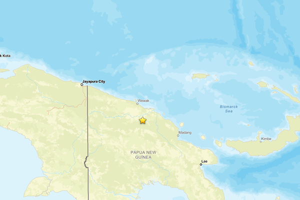 Papua Yeni Gine’de deprem Papua Yeni Gine’de deprem