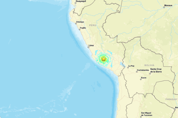 Peru'da deprem
