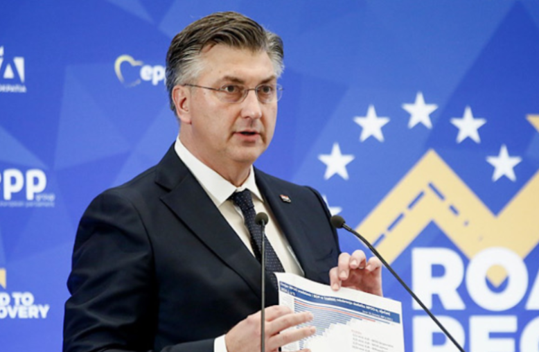 Plenkovic: Banski Dvori’nin bombalanması Hırvat halkının kararlılığını güçlendirdi