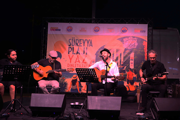 Süreyya Plajı Yaz Dinletileri devam ediyor