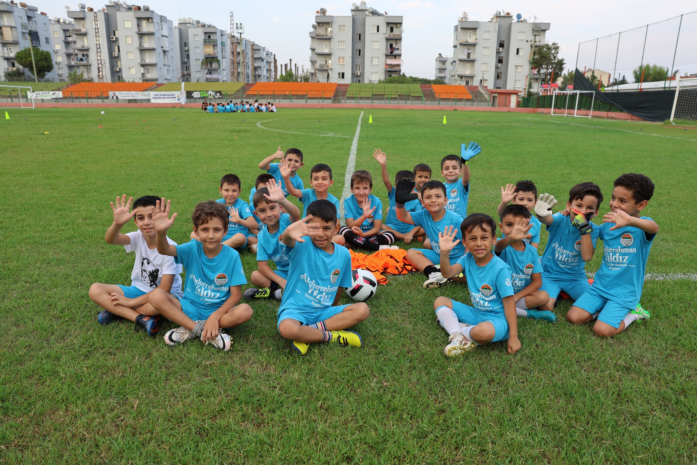 Toroslar’da futbol okulunun ilk dönemi tamamlandı