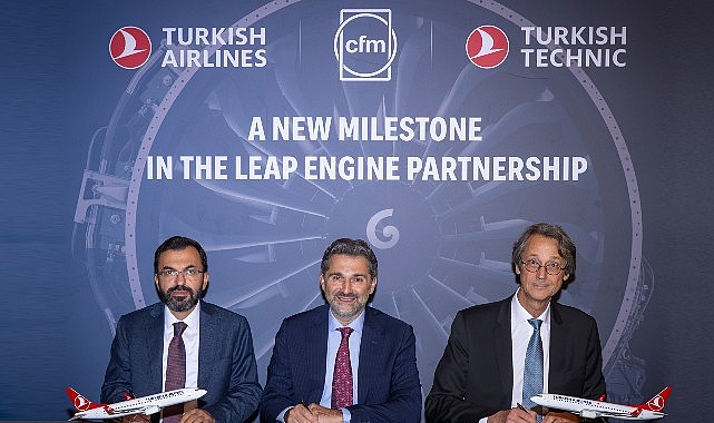 Türk Hava Yolları ve CFM, 600'den fazla LEAP-1B motoru için Mutabakat Anlaşması imzaladı
