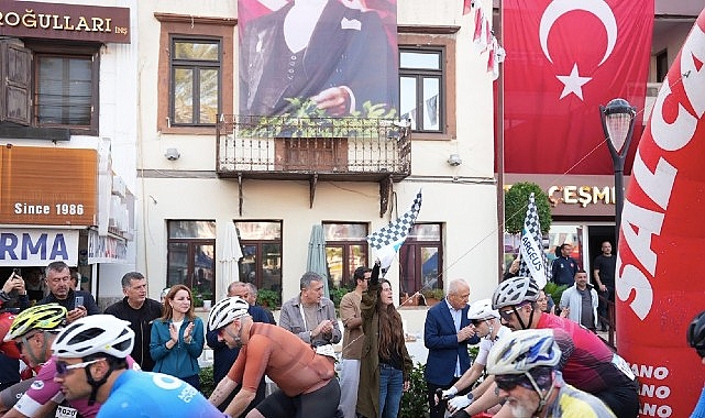 Veloturk Gran Fondo Çeşme by Salcano'nun 10'uncu yılında 809 sporcu pedal çevirdi