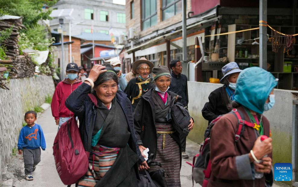 Xizang’da heyelandan etkilenen sakinler ve turistler tahliye edildi