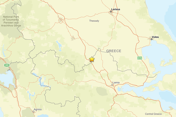 Yunanistan'da deprem Yunanistan'da deprem