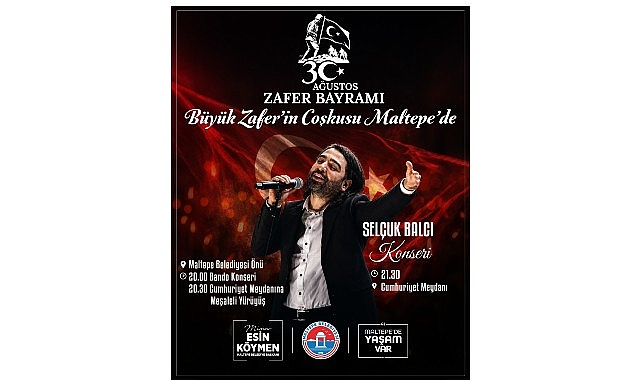 Zafer Bayramı coşkusu Maltepe'de yaşanacak