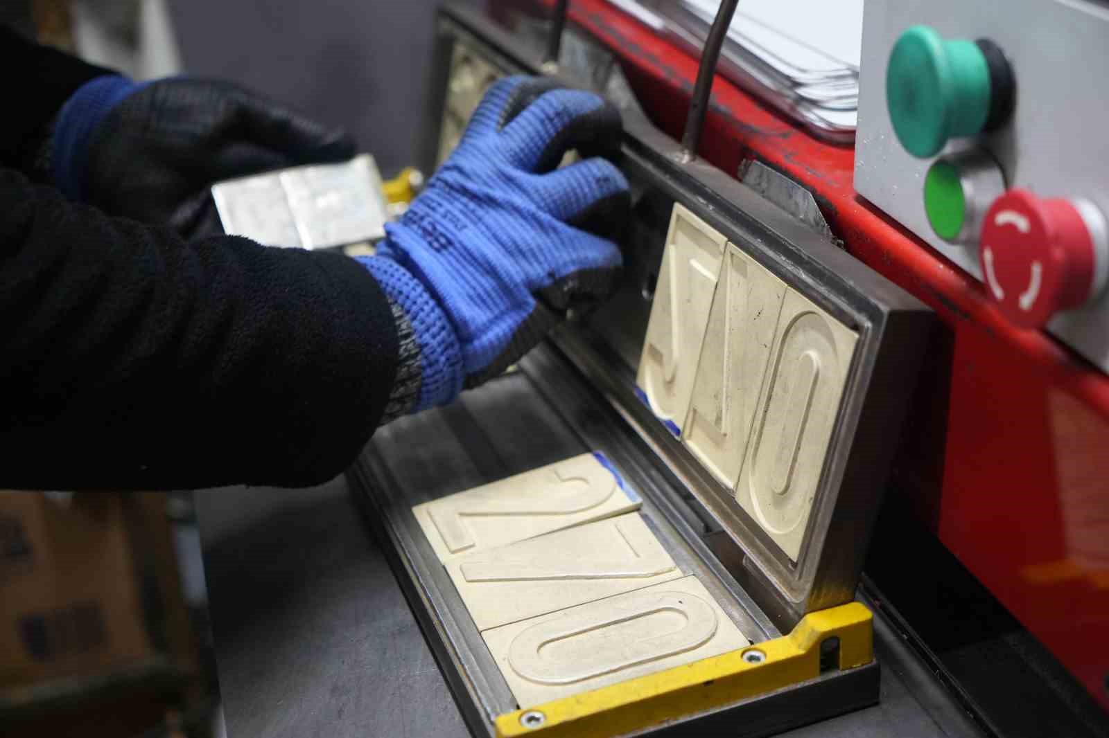 1 yıllık plaka 20 günde basıldı: Samsun’da 8 bin plaka değişti
