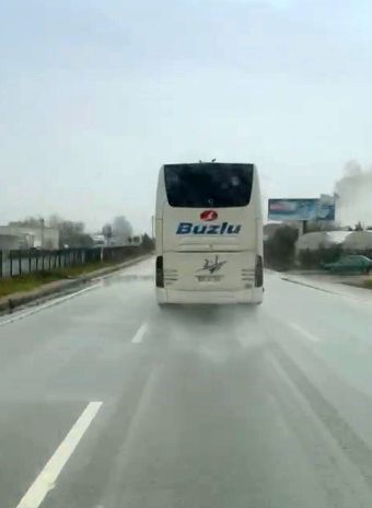 10 kişinin öldüğü kazaya karışan otobüs firmasına ait başka bir otobüse aynı güzergahta aşırı hız cezası
